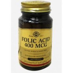 Acido fólico 400 mcg...